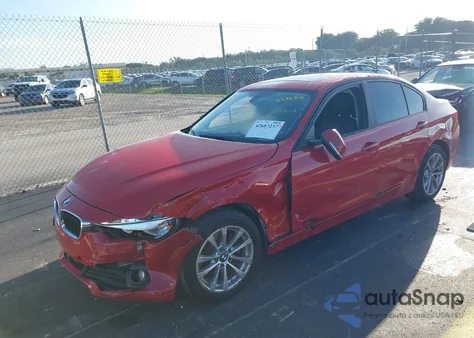 2017 BMW 320I из США, поврежденный, VIN WBA8E1G38HNU16223